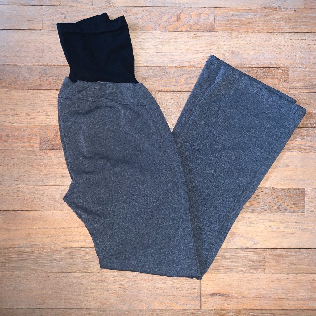 Gray Maternity Pants